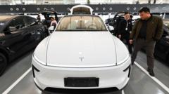 Tesla recalls nearly three million cars in China for door handle issue