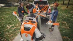 Landscape gardening adopts new electric technologies