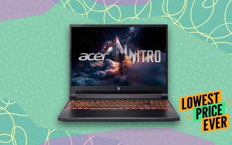 Acer Nitro V16 gaming laptop now $200 off