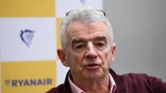 Ryanair CEO O’Leary defends comments on airline fares