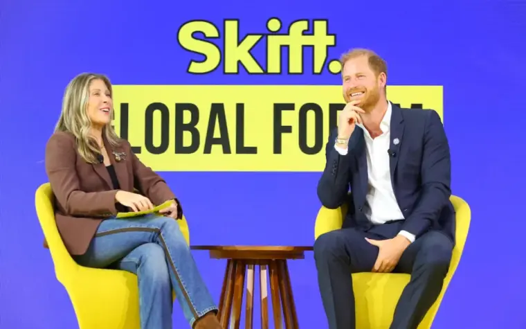 Prince Harry urges travel industry to prioritize destinations