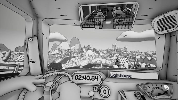 Double Fine announces comedy bus-driving sim Thank You Bus Driver