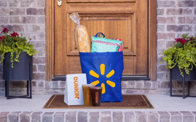 Walmart adds Dunkin delivery option to online orders