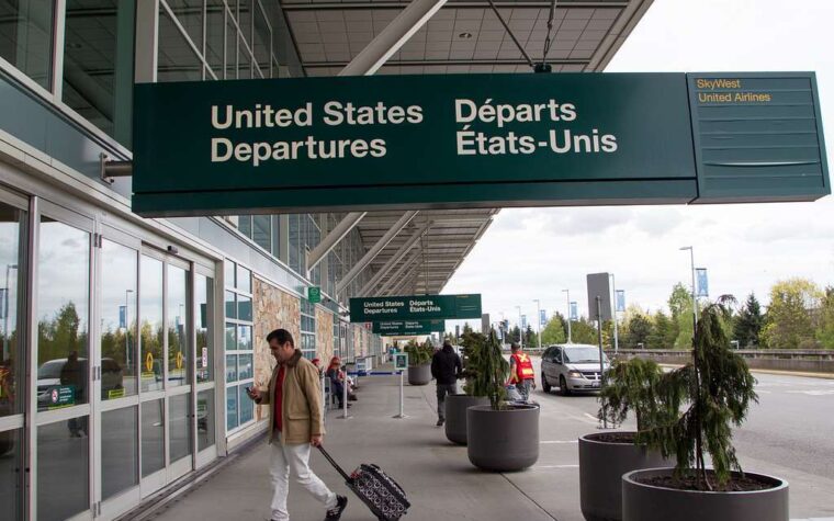 Canadian travel to US rises for fifth month but remains down 27%