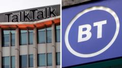 BT to acquire TalkTalk in broadband rescue deal