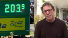 UK diesel prices reach record high due to supply challenges